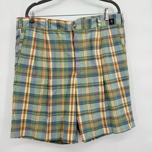 Poston Prince Men’s‎ Plaid Shorts EUC Tailored Great Pattern & Colors